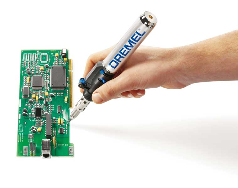 Dremel F0132000JA Versa-Tip Gas Blow Torch 2000-6 With 7 Accessories