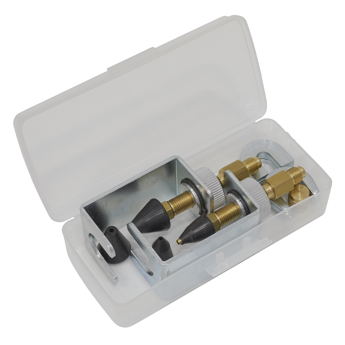 Sealey VSAC135 Air Conditioning Pressure Test Connector Kit 13pc