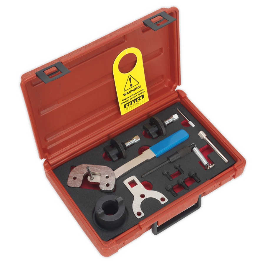 Sealey VSE6191 Diesel Engine Setting/Locking Kit - Alfa Romeo, Ford, PSA, Suzuki, Vauxhall/Opel 1.3D 16v - Chain Drive