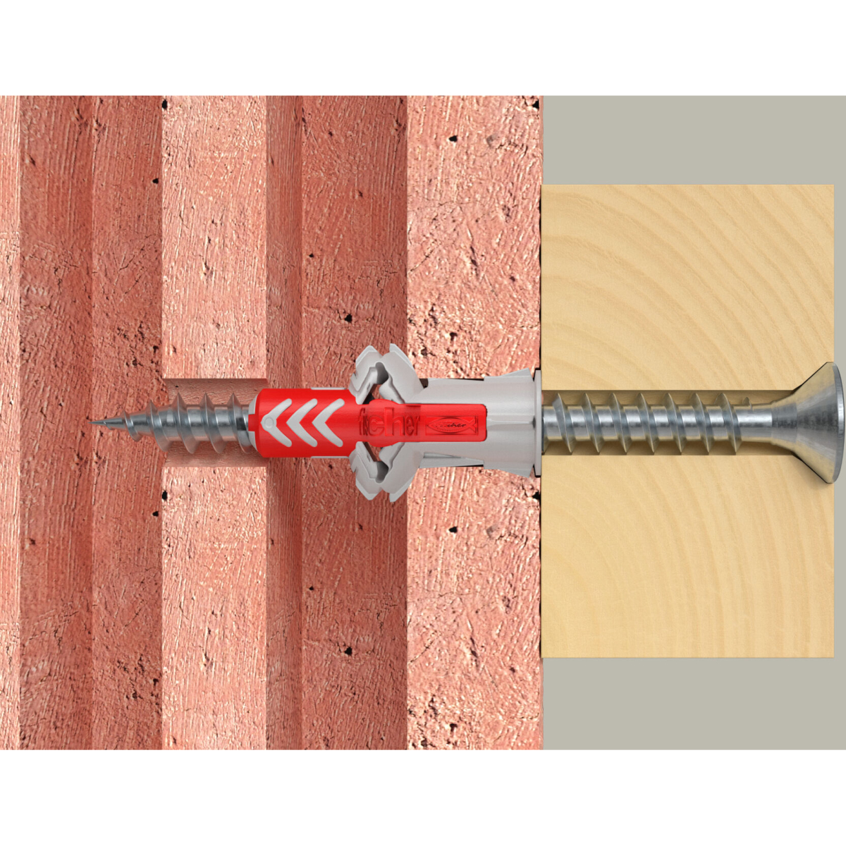 Fischer 535458 DuoPower 5 x 25 S with screw Pack x 50