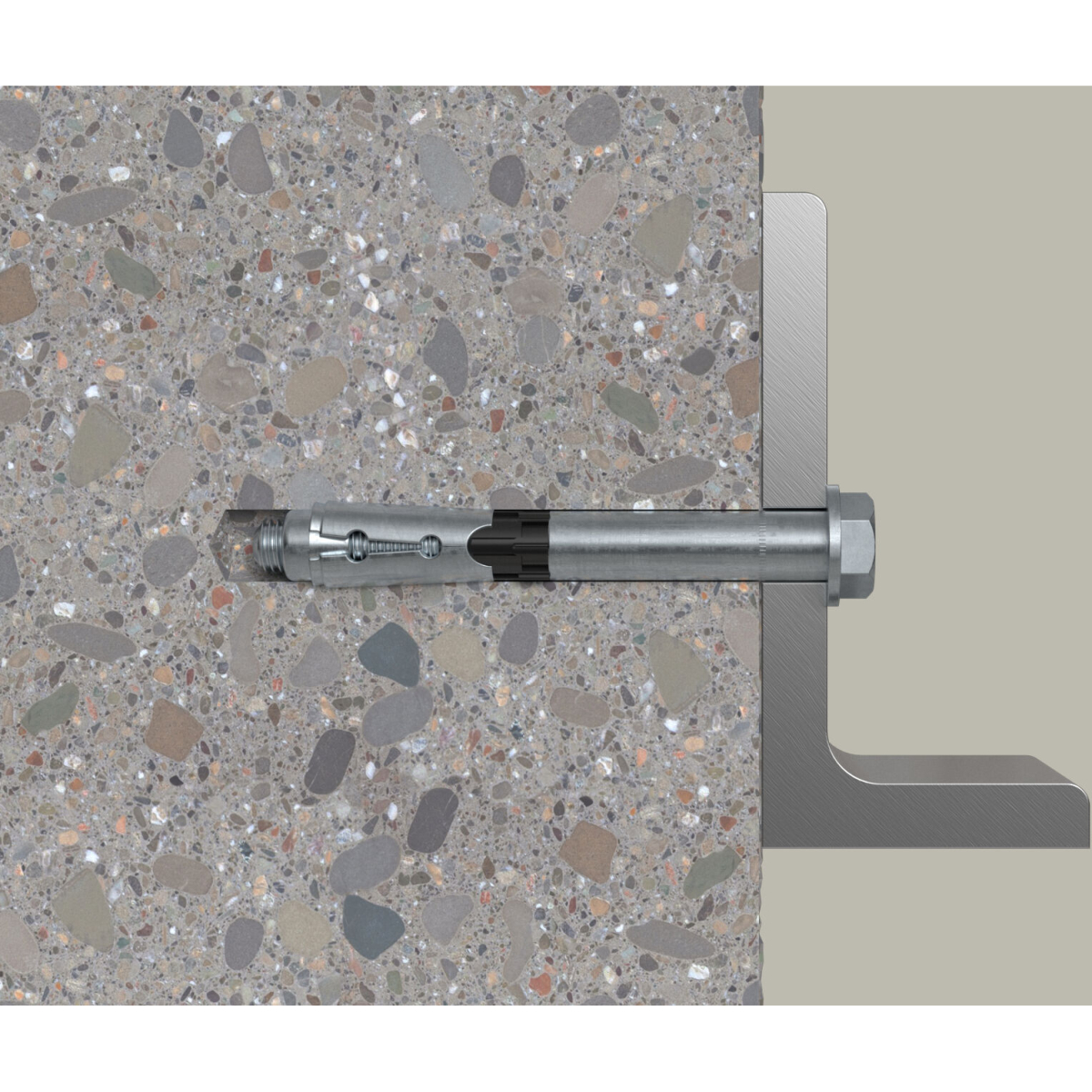Fischer 510929 High Performance Anchor FH II 18/25 S R With Hexagonal Head Stainless Steel (Pack x 10)