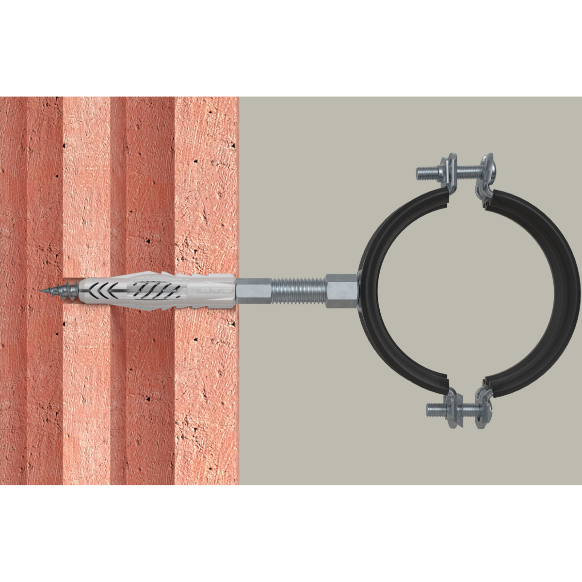Fischer 77714 Stud Screw With TX Star Recess STS 6 x 80 (Pack x 100)