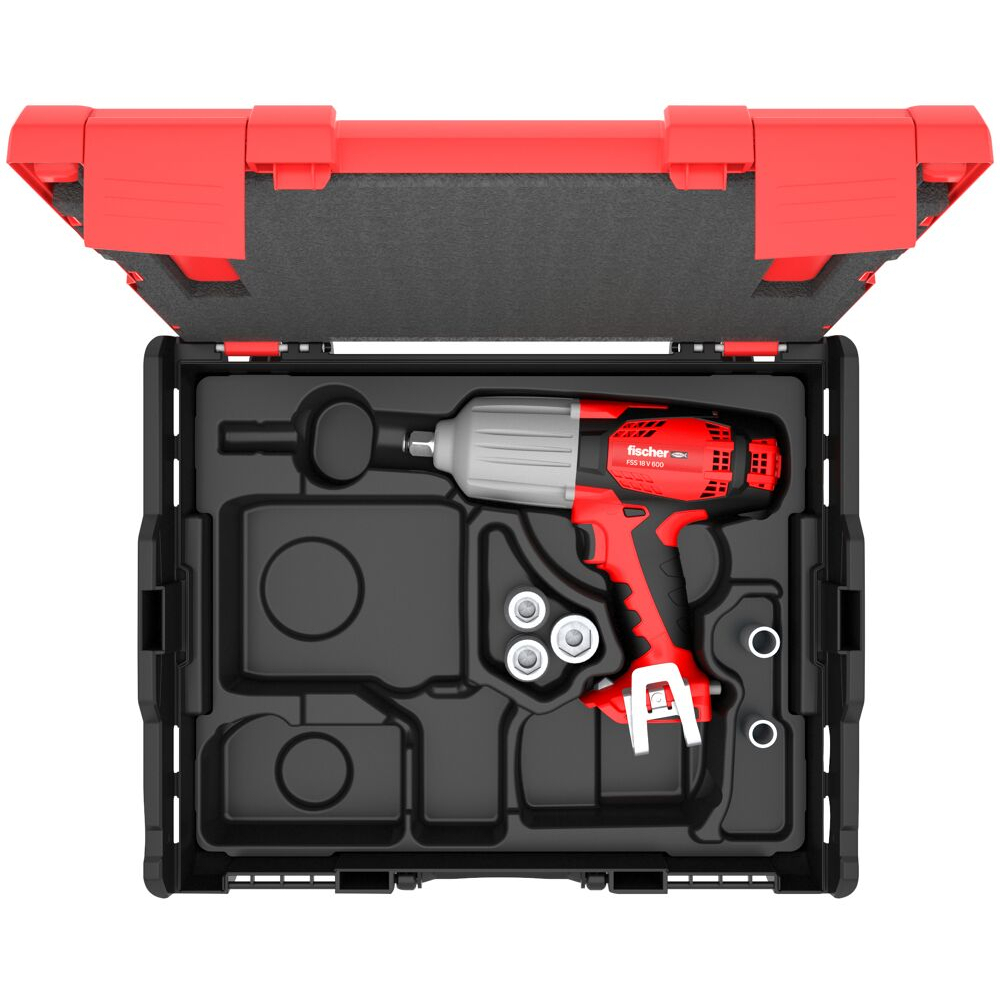 Fischer 552923 Body Only Cordless Impact Wrench 600Nm FSS 600 18V In L-Boxx