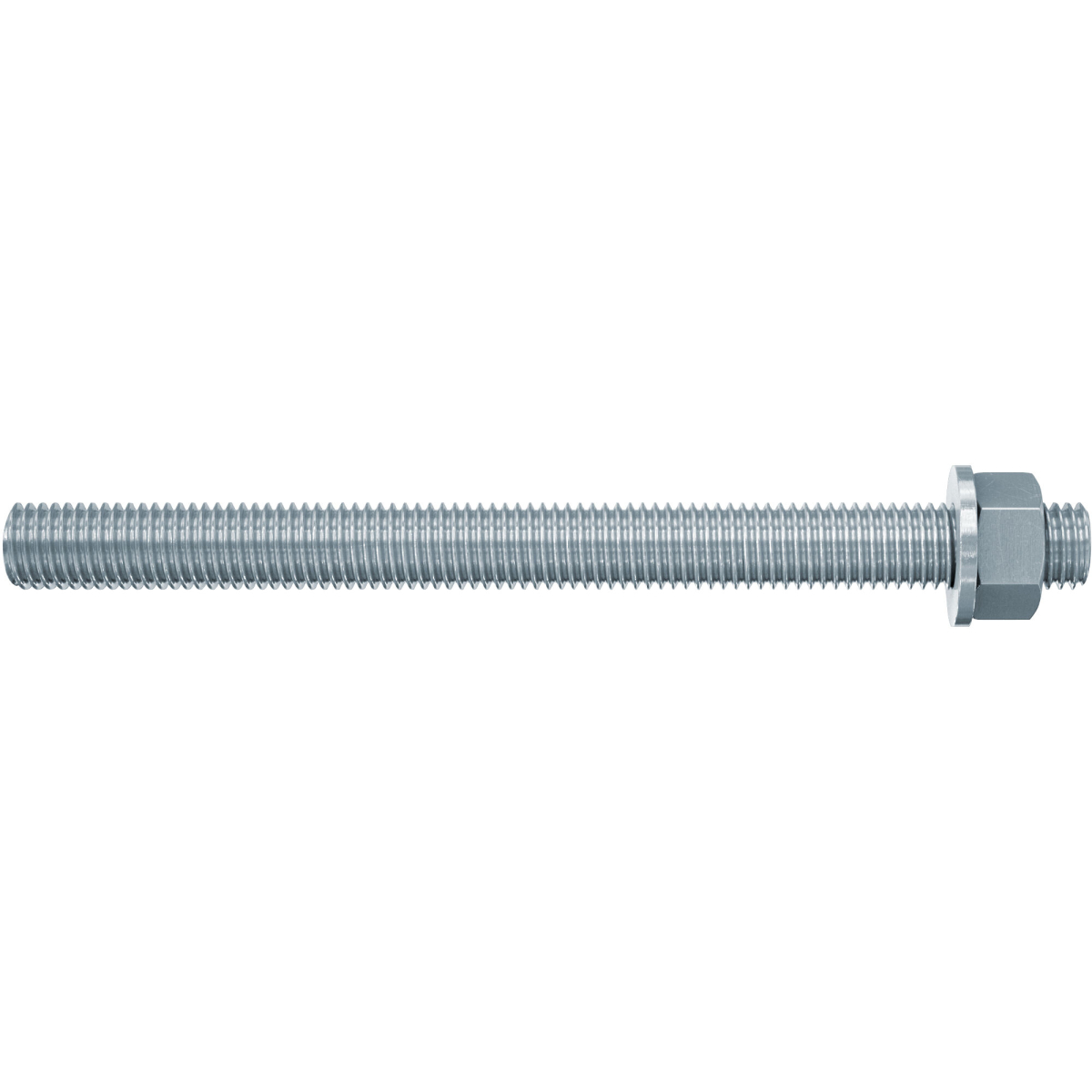 Fischer 90279 Threaded Rod FIS A M10 x 130 gvz Steel Grade 5.8 (Pack x 10)