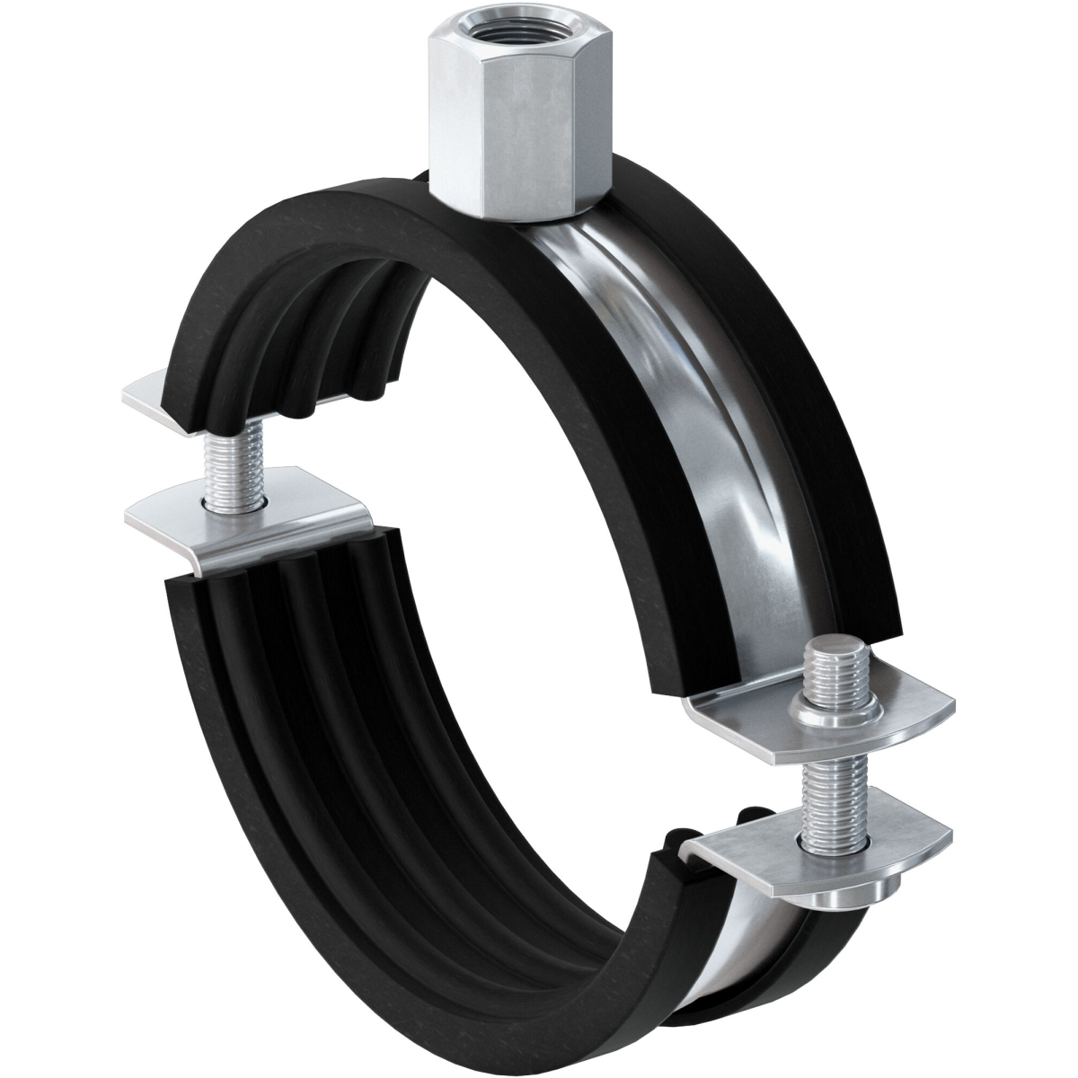 Fischer 537985 Pipe Clamp FRS 32 - 37 M8/M10 ZL ( Pack x 100 )