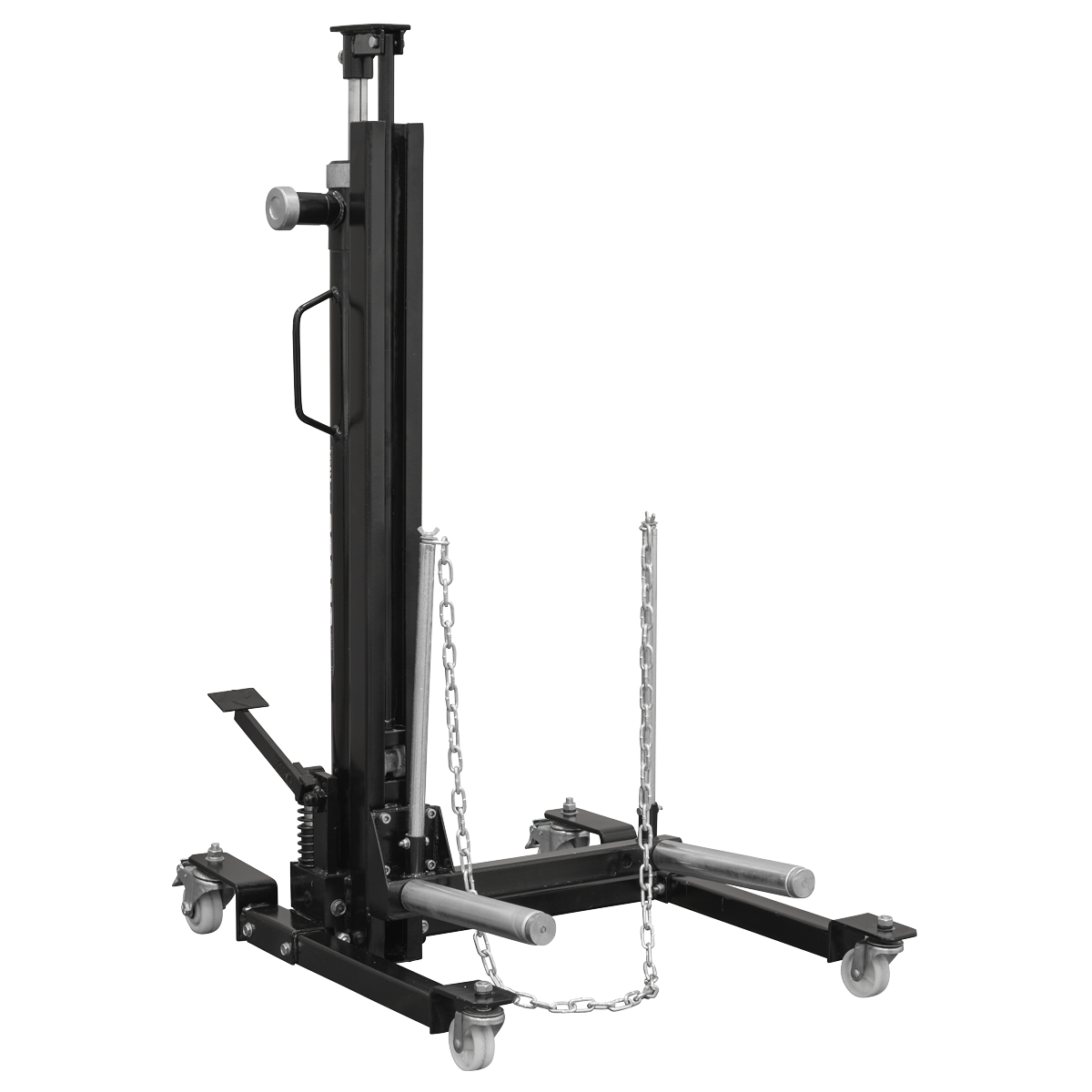 Sealey WD100S Viking Quick Lift Wheel Removal/Lifter Trolley 100kg Capacity