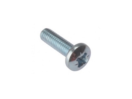 Forgefix 25MSPH38 Machine Screw Pozi Pan Head ZP M3 x 8mm (Bag 25) FORMSPH38M