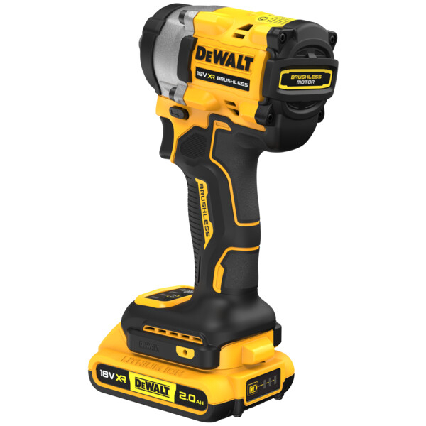 DeWalt DCF922D2T-GB 18V XR Brushless 1/2" Impact Wrench with 2x 2.0Ah Batteries in TSTAK Case