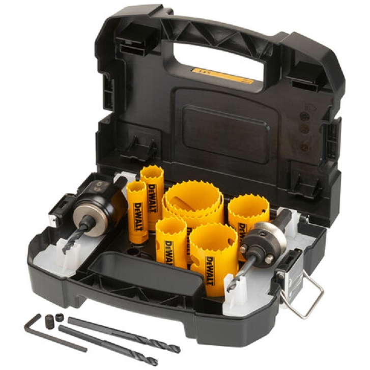 DeWalt DT90355-QZ BIM HoleSaw Plumber 11pc Extreme Set