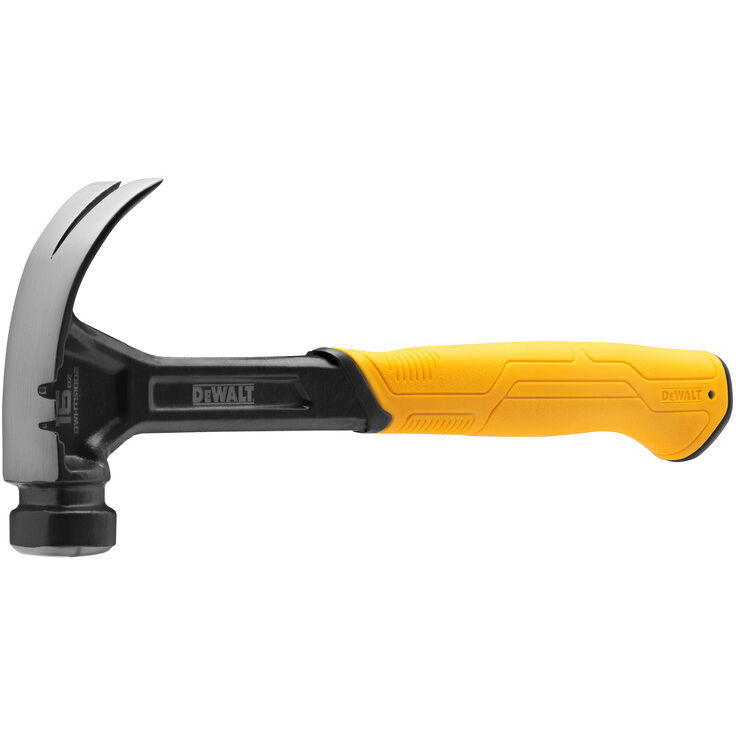 DeWalt DHT051002 Curve Claw Smooth Face Hammer 454g (16oz)