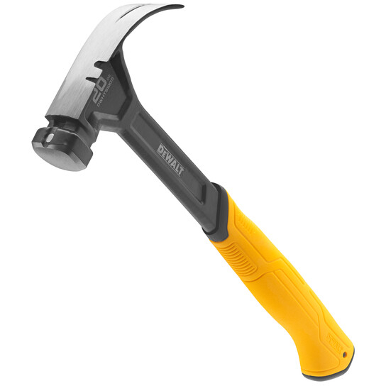 DeWalt DHT051009 Curve Claw Smooth Face Hammer 567g (20oz)