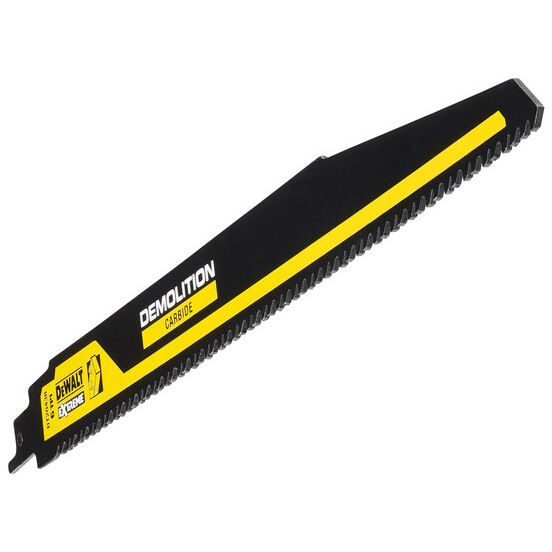 DeWalt DT20438-QZ EXTREME® Carbide Recip Blade 305mm Wood Nails 6TPI 1pk