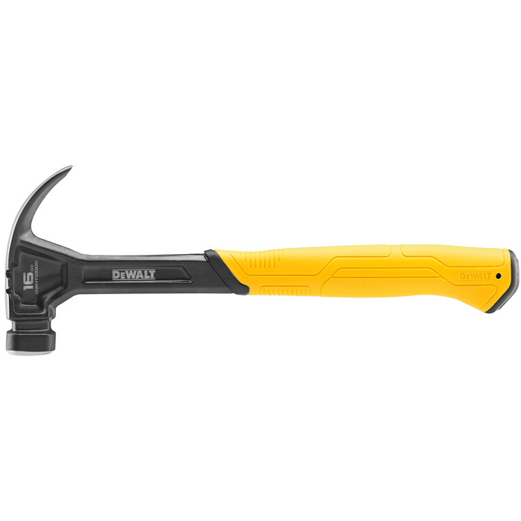 DeWalt DHT051002 Curve Claw Smooth Face Hammer 454g (16oz)