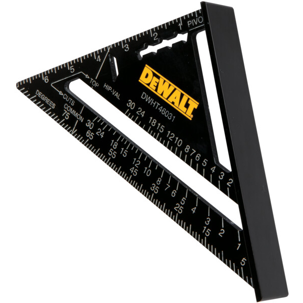 DeWalt DHT046031 Rafter Layout Square 7in