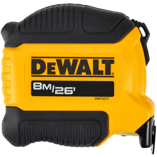 DeWalt DWHT38127-5 Compact Series Tape Measure 8m/26ft (Width 28mm)