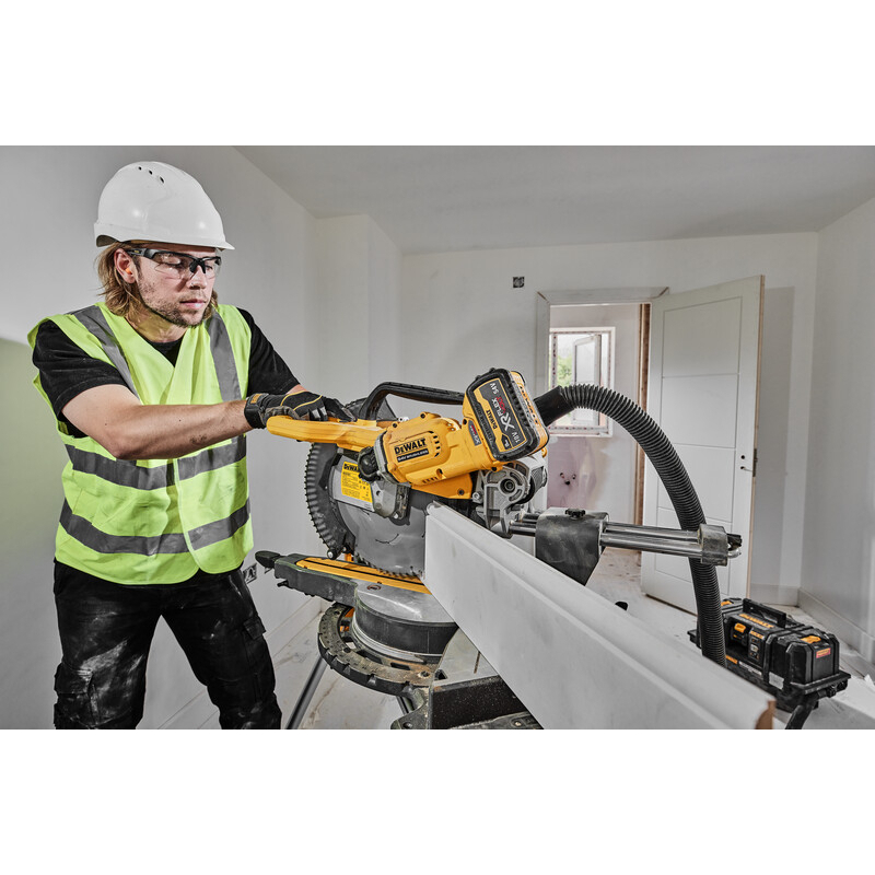DeWalt DCS781N-XJ Body Only 54V XR Flexvolt Brushless 305mm Slide Mitre Saw