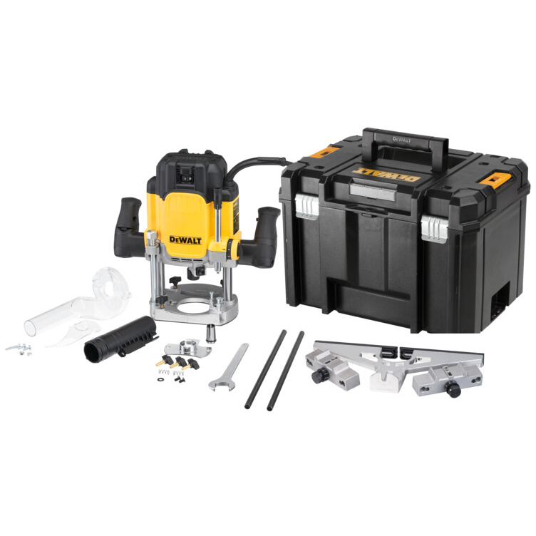 DeWalt DWE625KT-GB 2300w 1/2" Plunge Router In TSTAK 240V