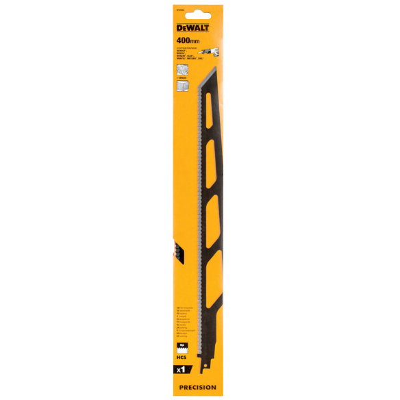 DeWalt DT2452-QZ 400mm Reciprocating Saw Blade For Fibre Insulation Material Pack x 1
