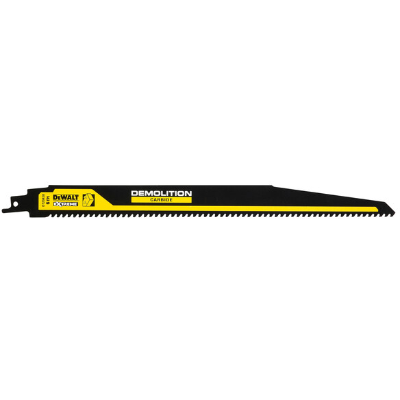 DeWalt DT20438-QZ EXTREME® Carbide Recip Blade 305mm Wood Nails 6TPI 1pk