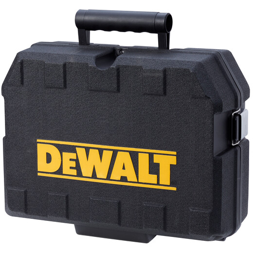 DeWalt DCLE34021D1-GB 18V Compact Cross Line Green Beam Laser With 1 x 2.0Ah Battery In Kitbox