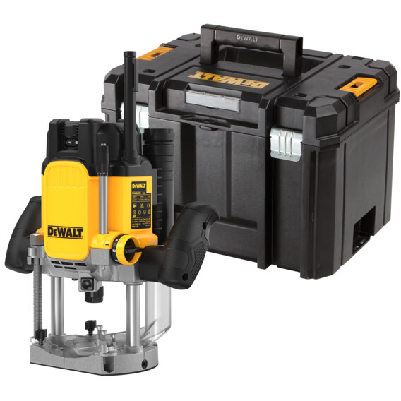 DeWalt DWE625KT-GB 2300w 1/2" Plunge Router In TSTAK 240V