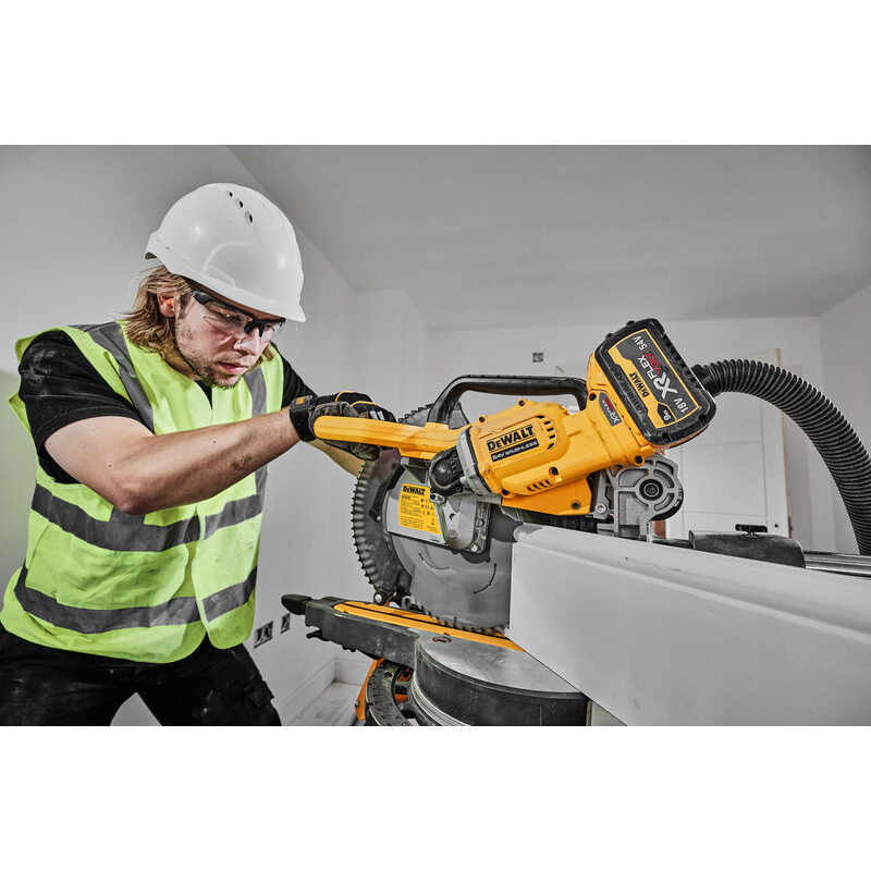 DeWalt DCS781N-XJ Body Only 54V XR Flexvolt Brushless 305mm Slide Mitre Saw