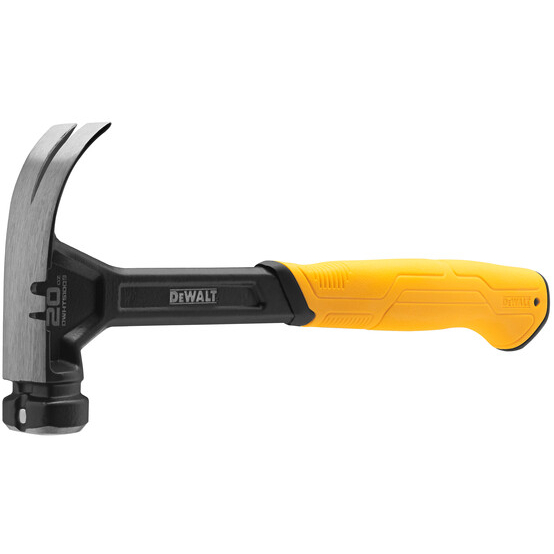 DeWalt DHT051009 Curve Claw Smooth Face Hammer 567g (20oz)