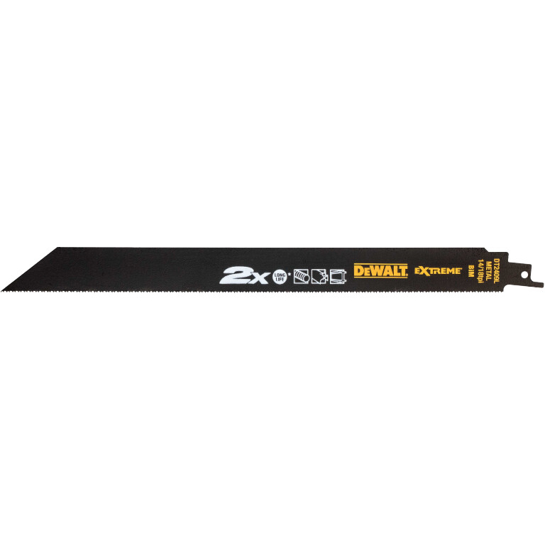 DeWalt DT2409L-QZ 2X Life Metal Reciprocating Blades 305mm 14/18 TPI  Pack x 5