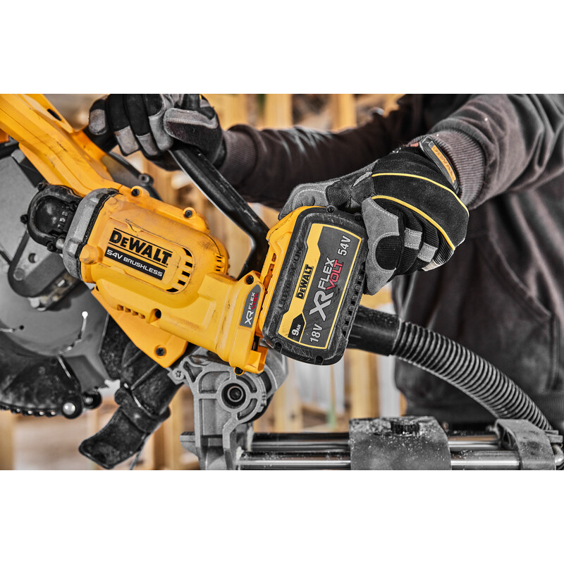 DeWalt DCS781N-XJ Body Only 54V XR Flexvolt Brushless 305mm Slide Mitre Saw