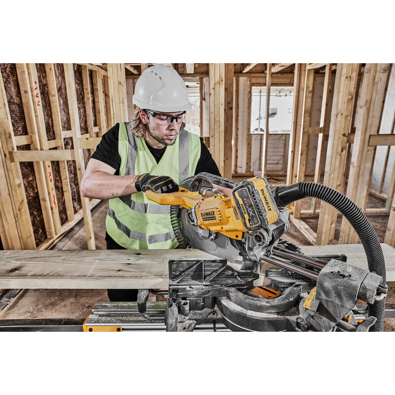 DeWalt DCS781N-XJ Body Only 54V XR Flexvolt Brushless 305mm Slide Mitre Saw