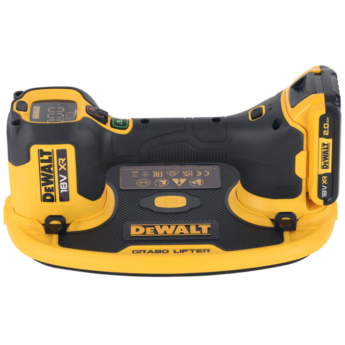 DeWalt DCE590D1T-GB 18V GRABO Suction Lifter Kit In TSTAK With 1 x 2Ah Battery