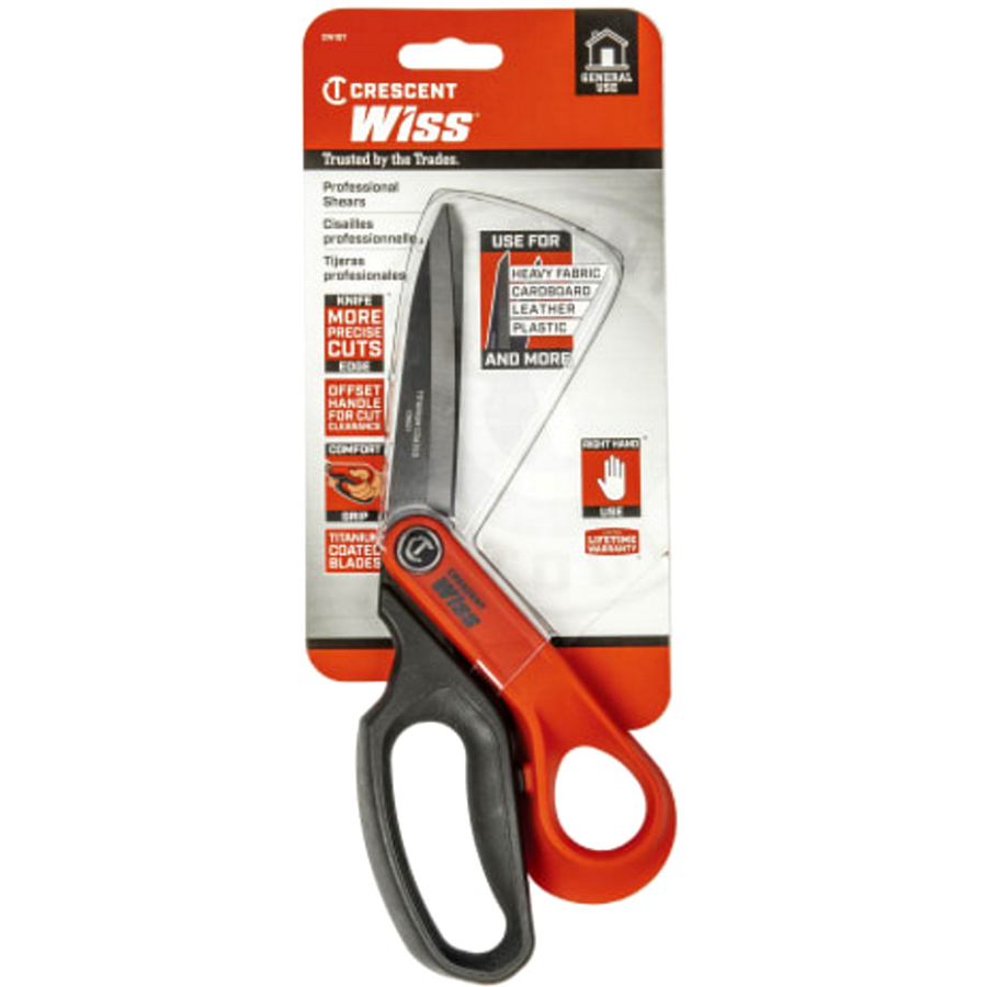 Wiss CW10T Professional Shears 254mm (10in) WISCW10T