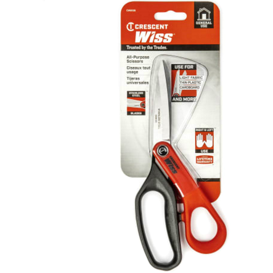 Wiss CW812S All-Purpose Scissors 216mm (8.1/2in) WISCW812S