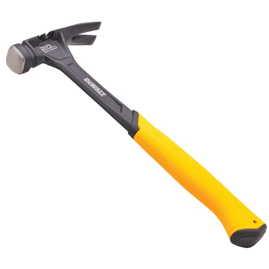DeWalt XMS26DEWHAM 567g (20oz) Claw Hammer with Free 3 Piece Nail Set