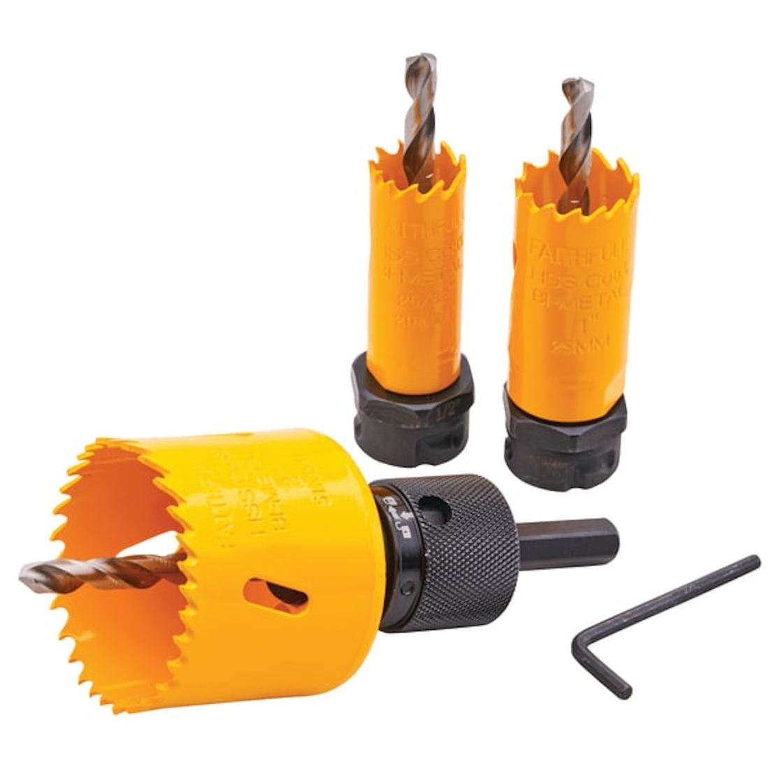 Faithfull XMS26HOLESAW Quick Change Holesaw Set