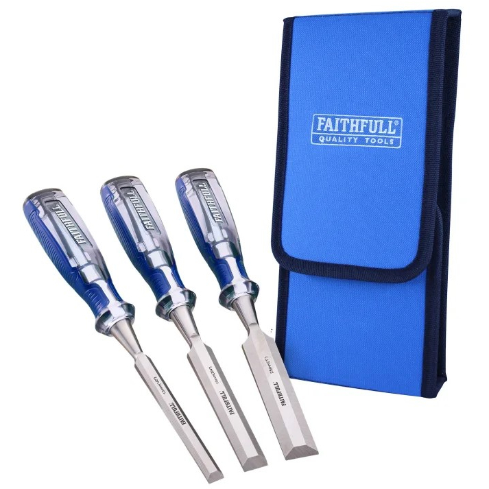 Faithfull XMS26CHISEL3 3 Piece Chisel Set