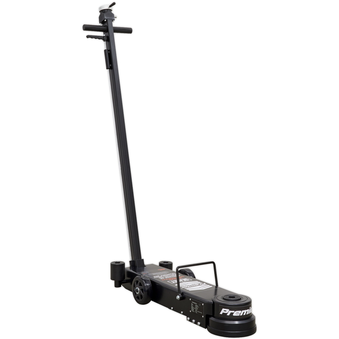 Sealey YAJ10-40LELR Air Operated Jack 40tonne Telescopic - Long Reach/Low Entry
