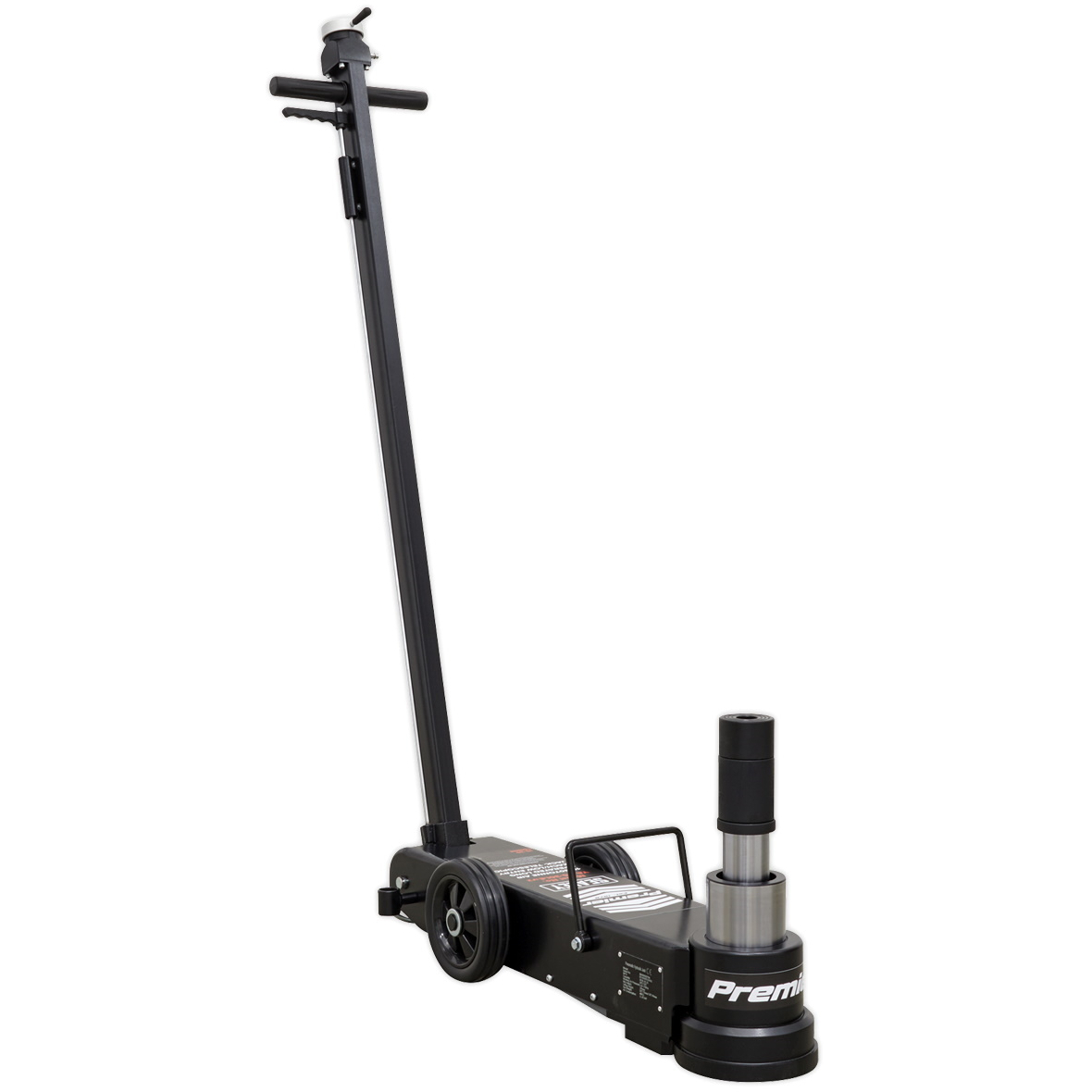 Sealey YAJ15-30LE Air Operated Jack 30tonne Telescopic - Long Reach Low Entry