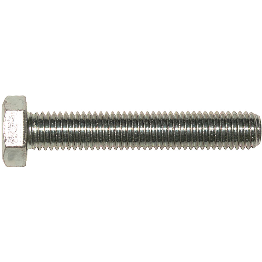 Z0318M470040 M5 x 40 High Tensile Set Gr 8.8 Zinc Plated Metalmate DIN 933 (ISO 4017)