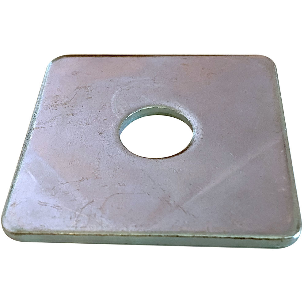 Metal Mate Z0433B0180118 Square Plate Washer - BZP M12 x 40 x 40 x 3 (Box of 100)