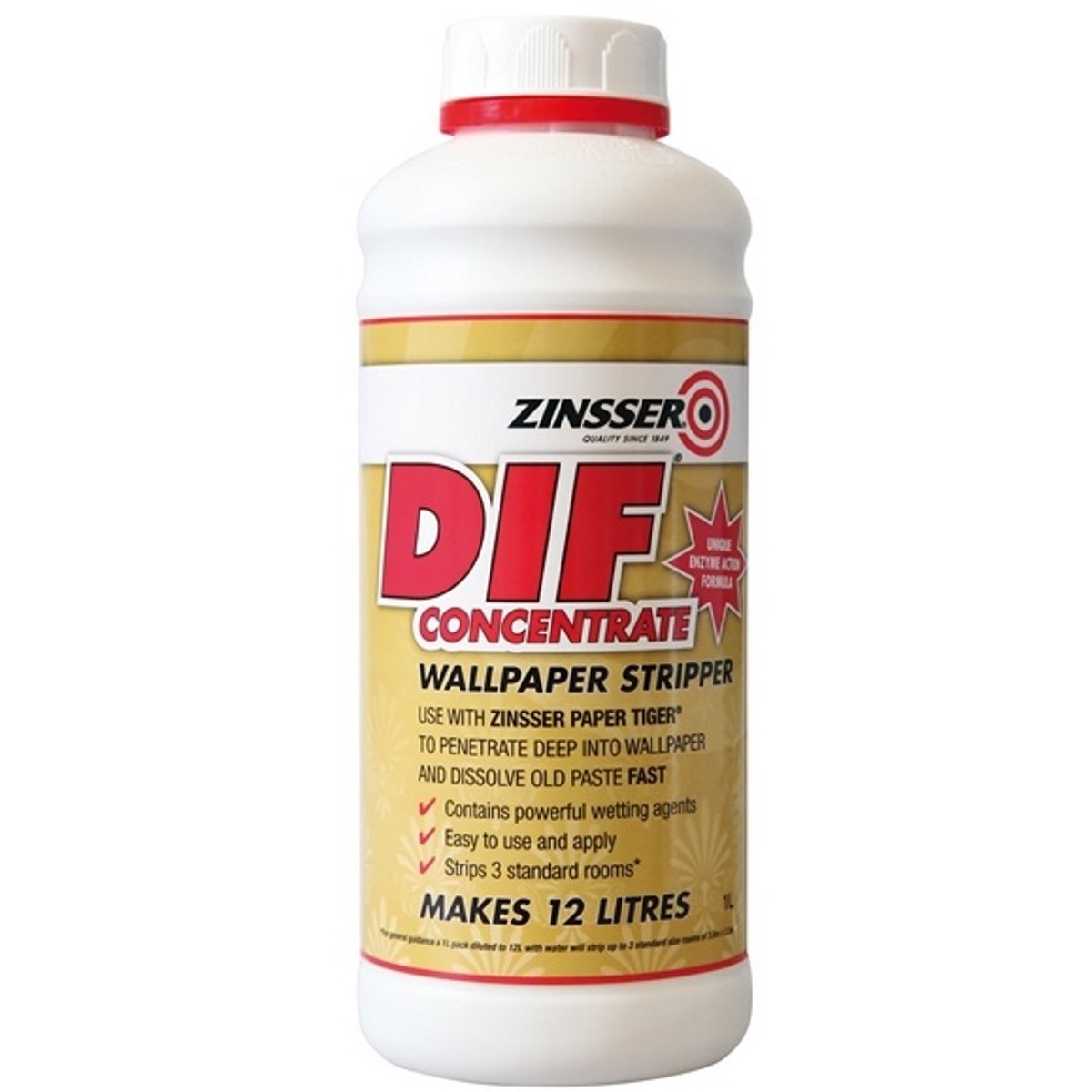 Zinsser ZINDIF1L DIF® Wallpaper Stripper Concentrate 1 Litre